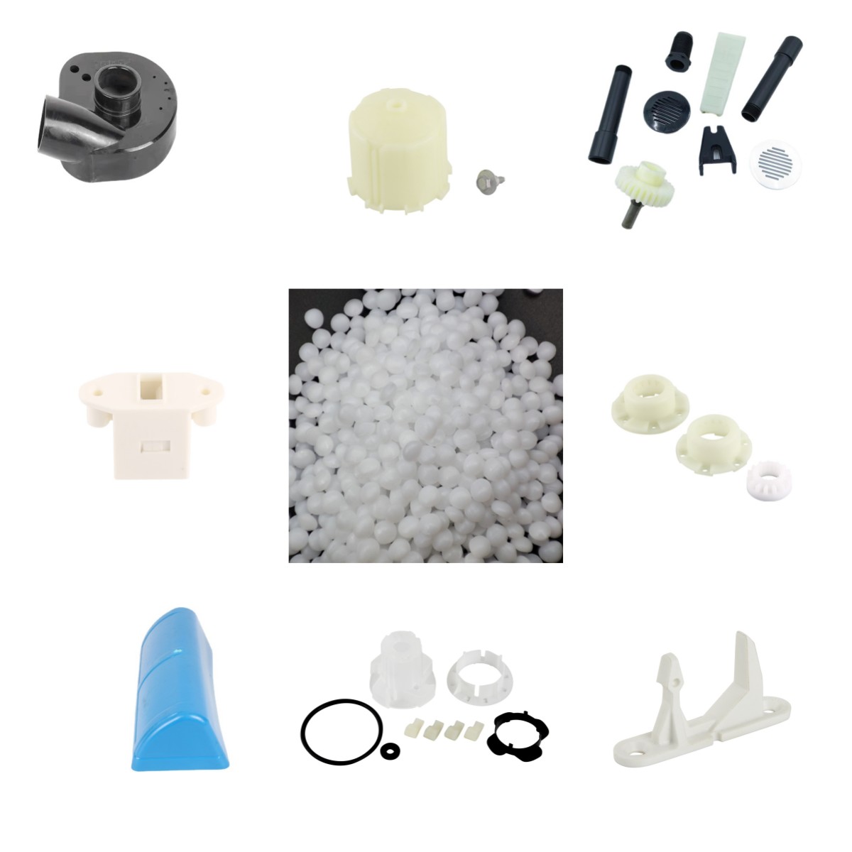 POM Plastic White Origin Raw Material POM with Acetal Polyacetal Polyformaldehyde