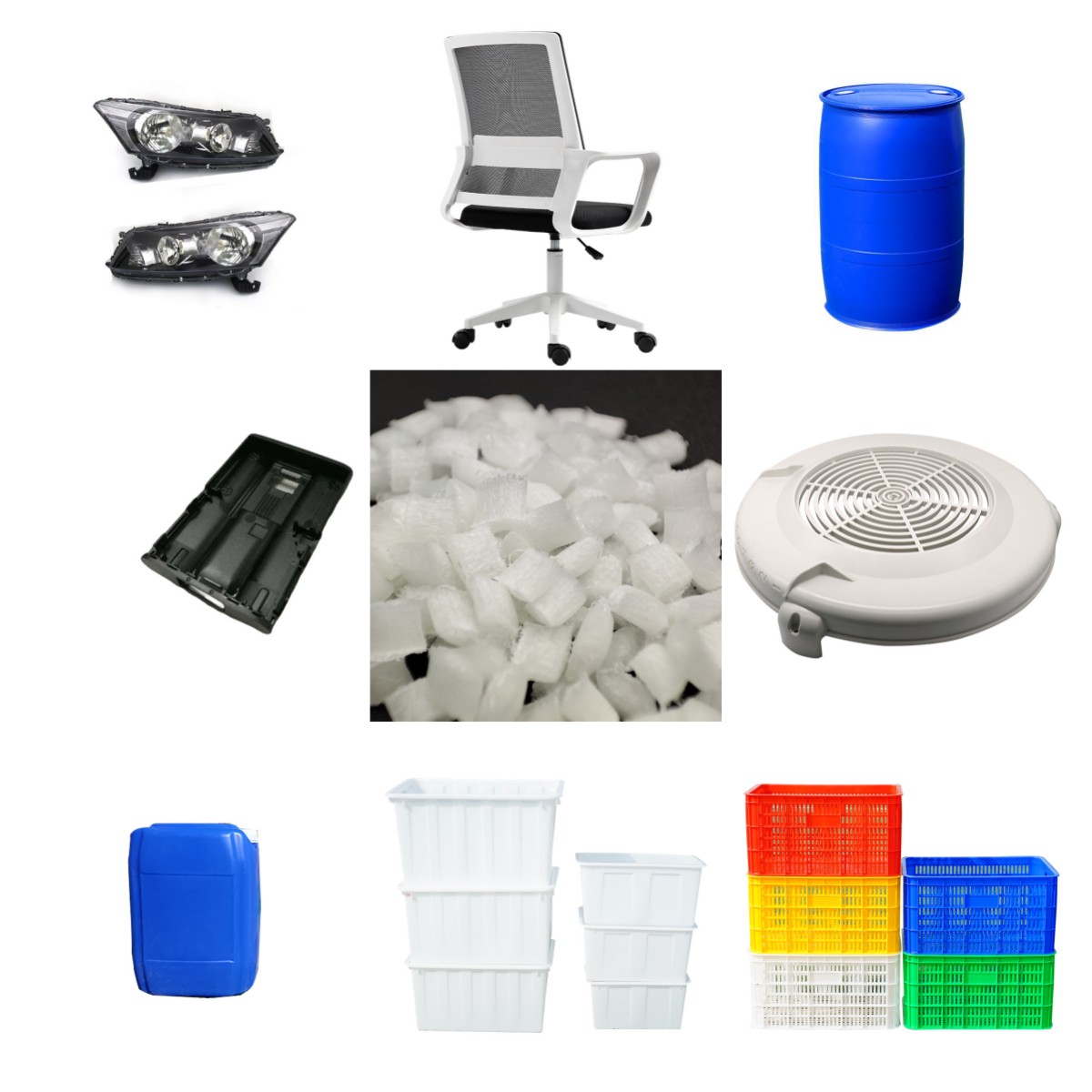 Conductive Polypropylene Compound Recycled PP Granule PP Plastic Material